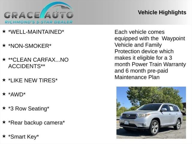 2012 Toyota Highlander Limited V6