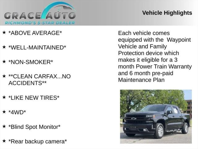 2020 Chevrolet Silverado 1500 4WD Crew Cab Short Bed RST