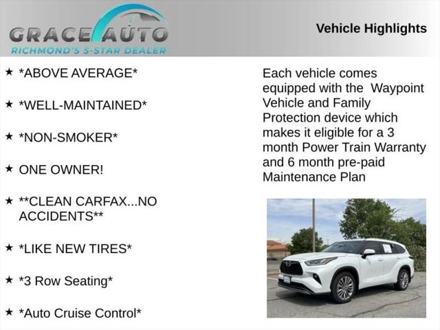 2024 Toyota Highlander Platinum