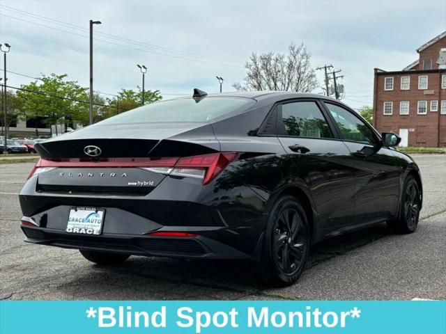2023 Hyundai Elantra Hybrid Blue