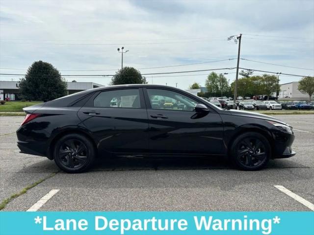 2023 Hyundai Elantra Hybrid Blue