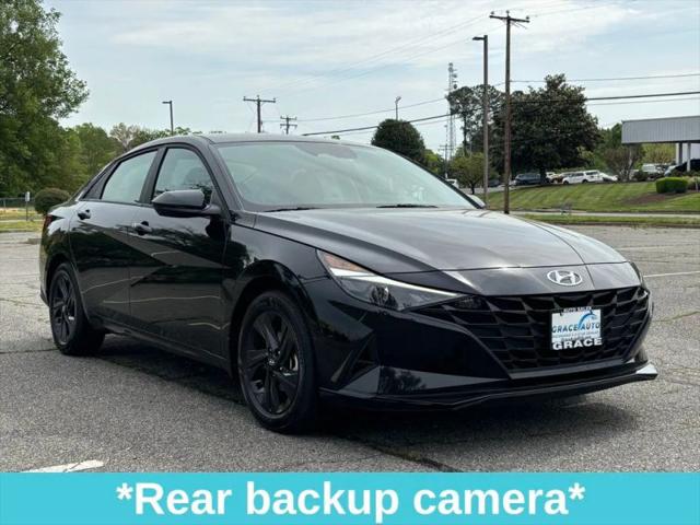 2023 Hyundai Elantra Hybrid Blue