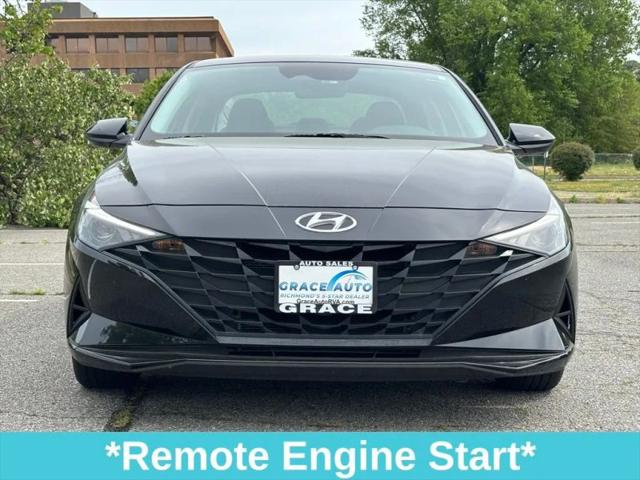 2023 Hyundai Elantra Hybrid Blue