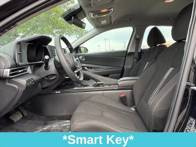 2023 Hyundai Elantra Hybrid Blue