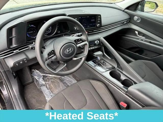 2023 Hyundai Elantra Hybrid Blue