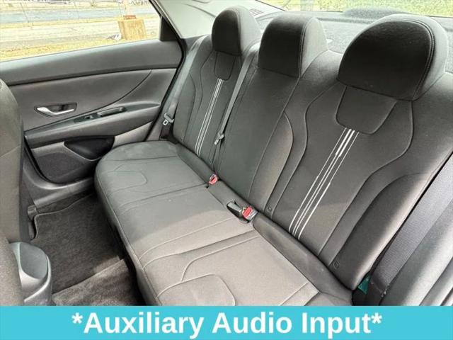 2023 Hyundai Elantra Hybrid Blue