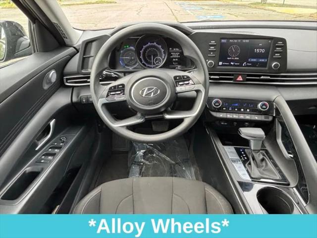 2023 Hyundai Elantra Hybrid Blue