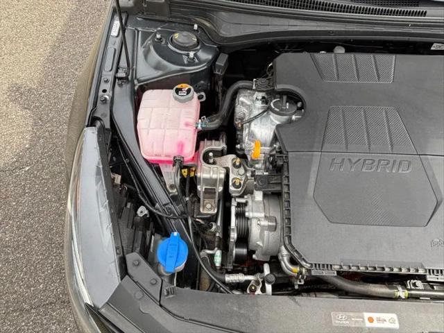 2023 Hyundai Elantra Hybrid Blue