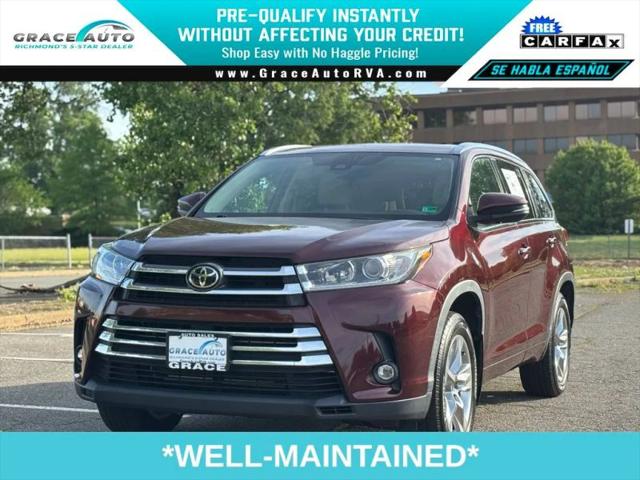 2019 Toyota Highlander Limited for sale in Richmond, VA