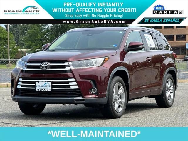 2019 Toyota Highlander Limited for sale in Richmond, VA
