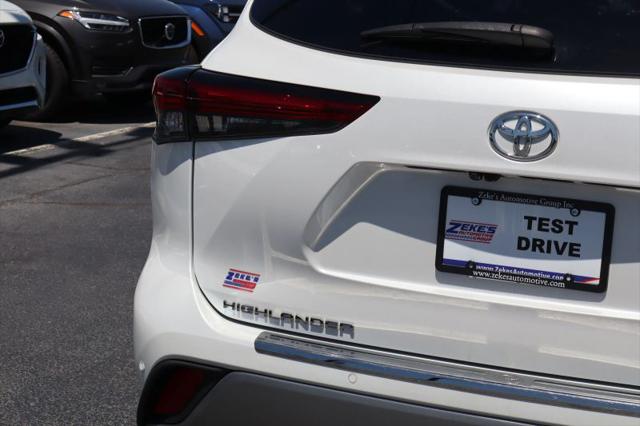 2022 Toyota Highlander Platinum