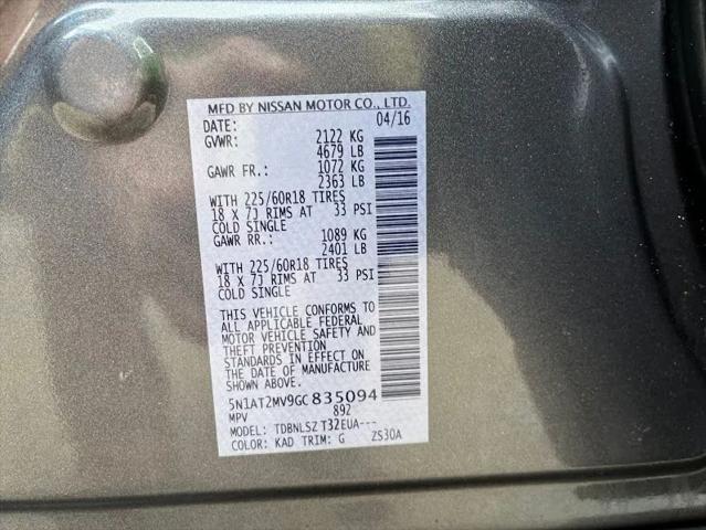 2016 Nissan Rogue SL