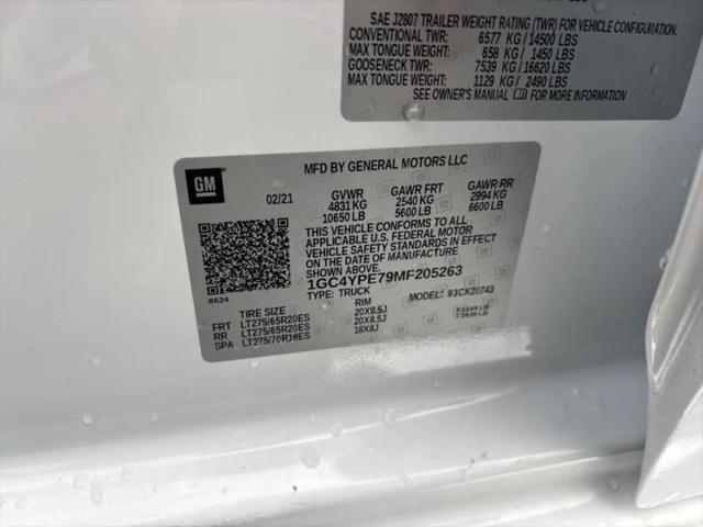 2021 Chevrolet Silverado 2500HD 4WD Crew Cab Standard Bed LTZ