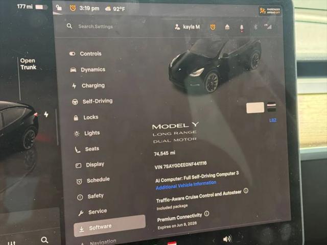 2022 Tesla Model Y Long Range Dual Motor All-Wheel Drive