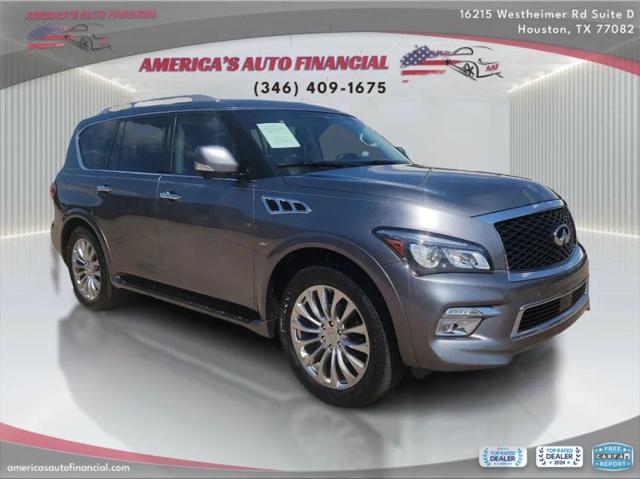 2017 INFINITI QX80 Base for sale in Houston, TX