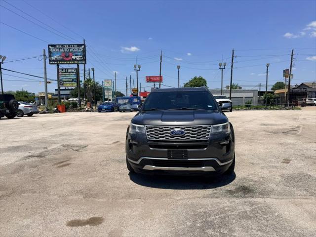 2018 Ford Explorer Platinum