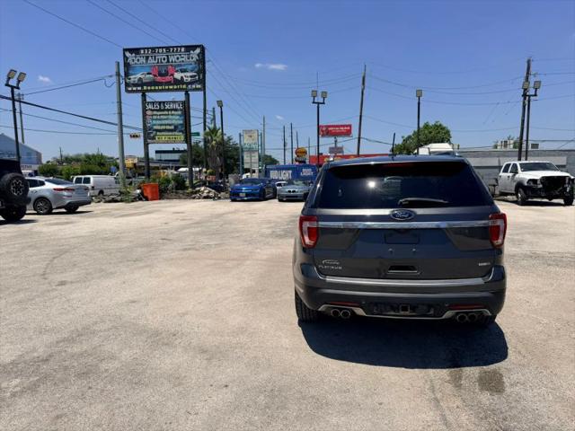 2018 Ford Explorer Platinum