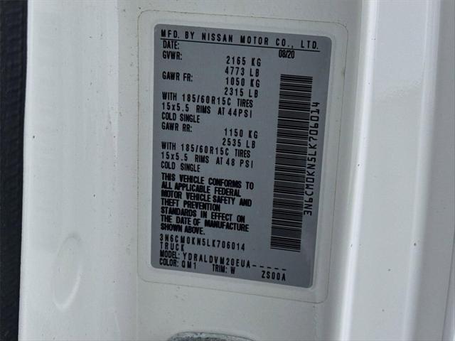 2020 Nissan NV200 Compact Cargo S Xtronic CVT