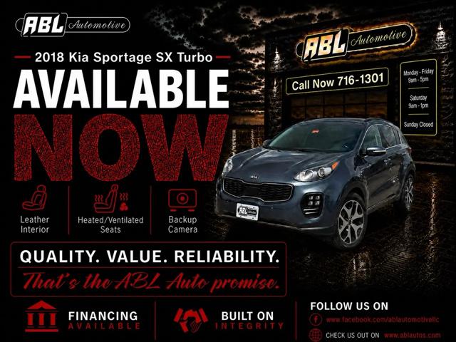 2018 Kia Sportage SX Turbo for sale in Oakland, ME