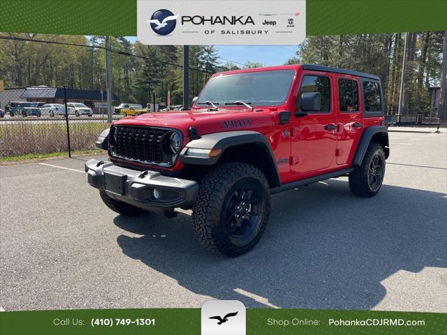 2025 Jeep Wrangler 4xe Willys 4xe for sale in Salisbuty, MD