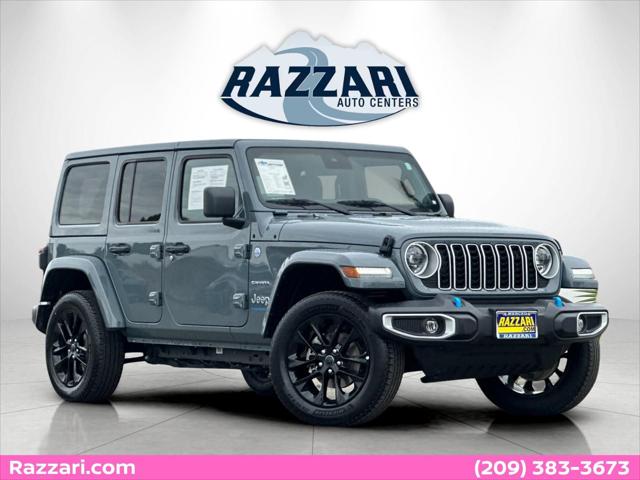 2024 Jeep Wrangler 4xe Sahara 4xe for sale in Merced, CA