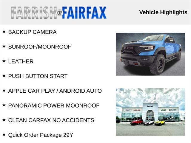 2022 RAM 1500 TRX Crew Cab 4x4 57 Box 2022 RAM 1500 TRX Crew Cab 4x4 57 Box