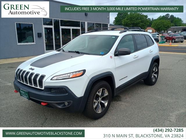2018 Jeep Cherokee Trailhawk 4x4 for sale in Blackstone, VA