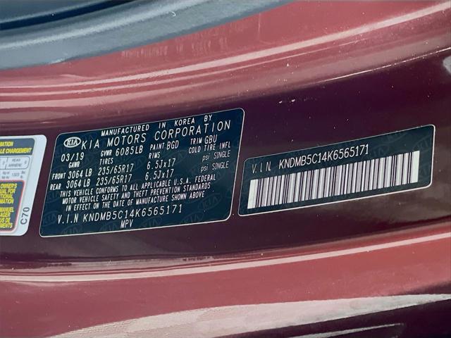 2019 Kia Sedona LX