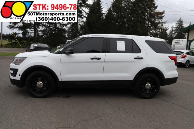2017 Ford Police Interceptor Utility Police 4WD