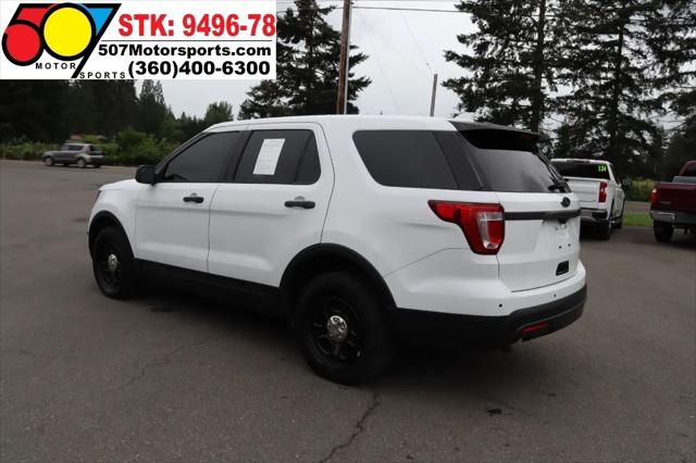 2017 Ford Police Interceptor Utility Police 4WD