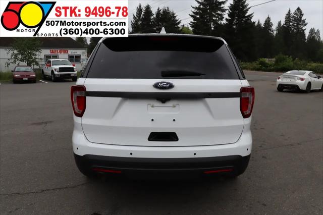 2017 Ford Police Interceptor Utility Police 4WD
