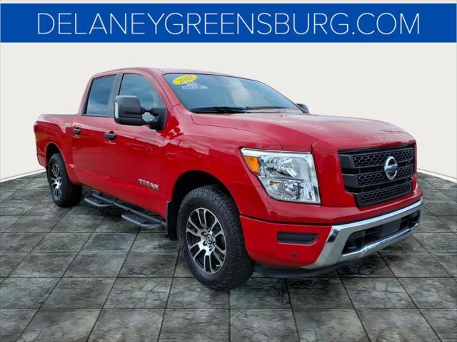2022 Nissan Titan Crew Cab SV 4x4 for sale in GREENSBURG, PA