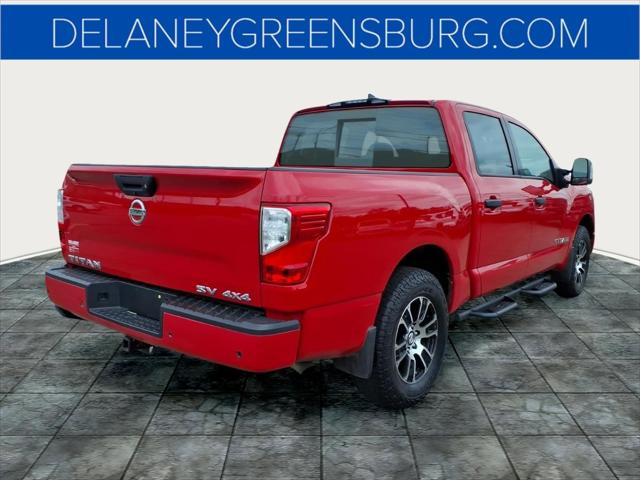 2022 Nissan Titan Crew Cab SV 4x4