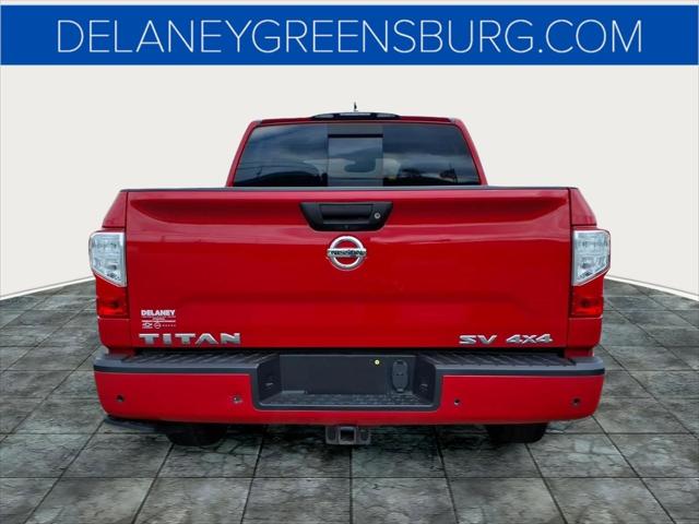 2022 Nissan Titan Crew Cab SV 4x4