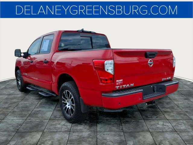 2022 Nissan Titan Crew Cab SV 4x4