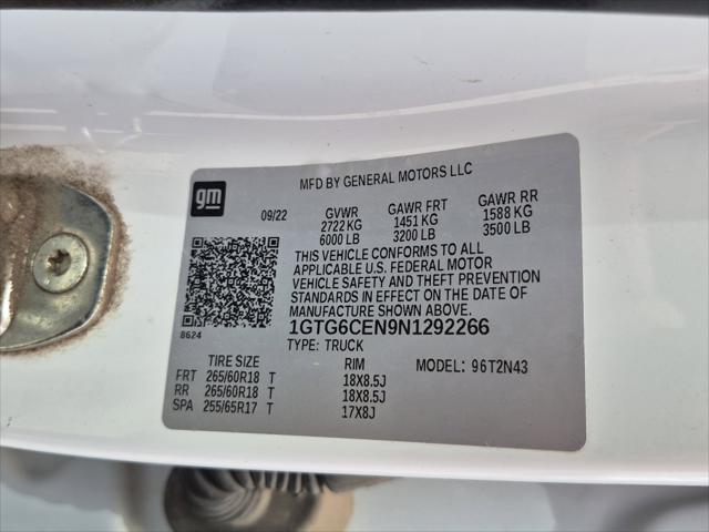 2022 GMC Canyon 4WD Crew Cab Short Box Elevation