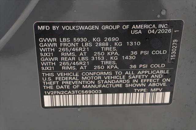 2026 Volkswagen Atlas SEL Premium R-Line