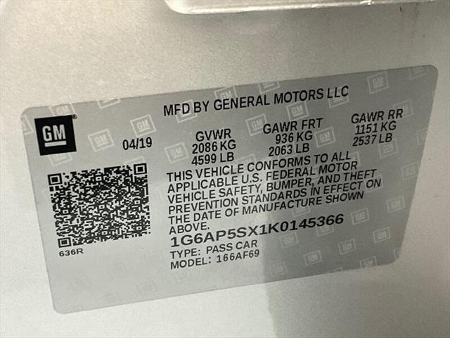 2019 Cadillac CTS Standard