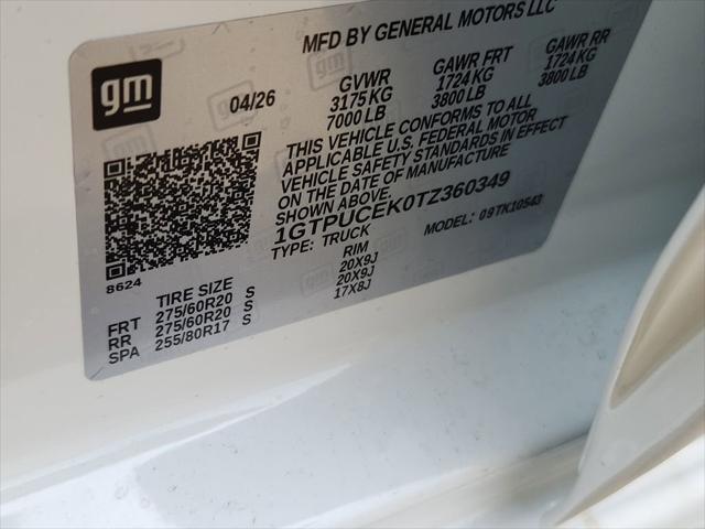 2026 GMC Sierra 1500 Crew Cab, Short Bed, Elevation, 4WD