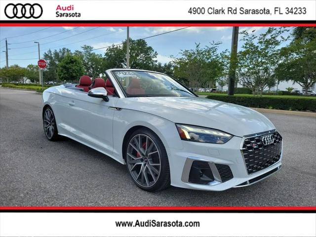 2024 Audi S5 Cabriolet Prestige TFSI quattro Tiptronic for sale in Sarasota, FL