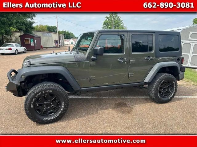 2016 Jeep Wrangler Unlimited Willys Wheeler for sale in Olive Branch, MS