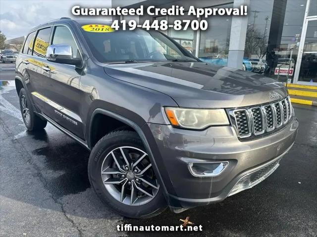 2018 Jeep Grand Cherokee Limited 4x4 for sale in Tiffin, OH