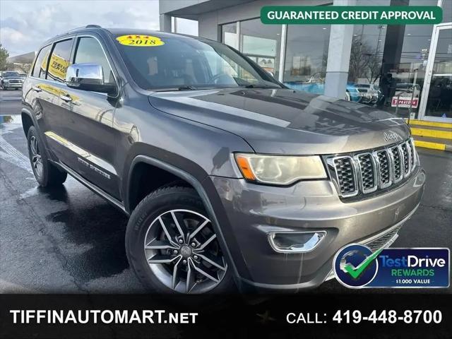 2018 Jeep Grand Cherokee Limited 4x4 for sale in Tiffin, OH