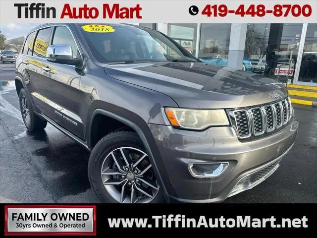 2018 Jeep Grand Cherokee Limited 4x4 for sale in Tiffin, OH