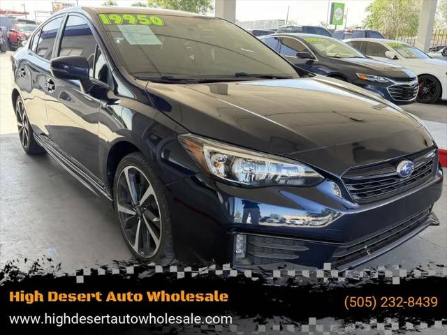 2021 Subaru Impreza Sport Sedan for sale in ALBUQUERQUE, NM