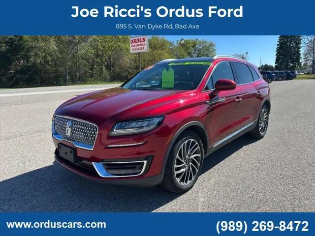 2019 Lincoln Nautilus Reserve for sale in Bad Axe, MI