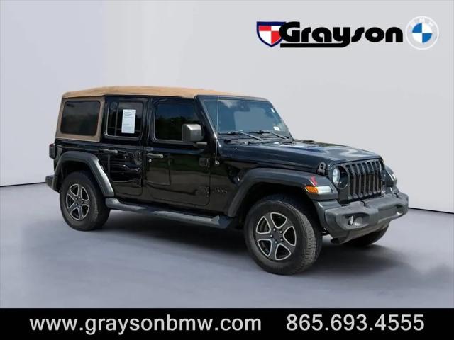 2020 Jeep Wrangler Black and Tan 4x4 for sale in Knoxville, TN