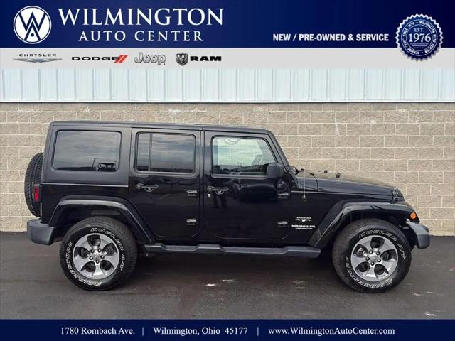 2016 Jeep Wrangler Unlimited Sahara for sale in Wilmington, OH