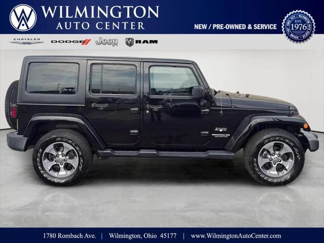2016 Jeep Wrangler Unlimited Sahara for sale in Wilmington, OH