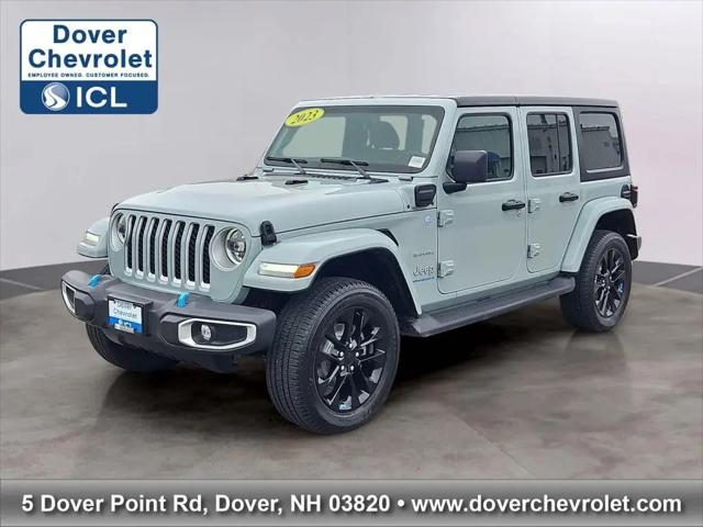 2023 Jeep Wrangler 4xe Sahara 4x4 for sale in Dover, NH